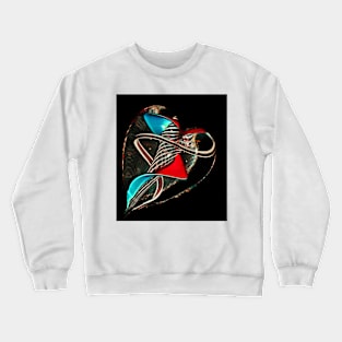 glass heart Crewneck Sweatshirt